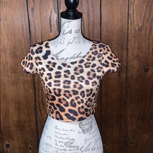 Rue21 Cheetah Crop Top